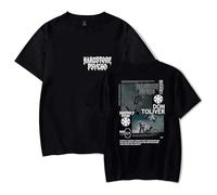 YIDHGQ Don Toliver Merch T-Shirt Hardstone Psycho Tour T-Shirt, Crewneck Printing Men/Women Fashion Short Sleeve,Black,M
