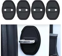 YIDIRUI 4 Pcs Car Door Lock Latch Cover for Ferrari F12 Berlinetta 2012-2017, Silicone Car Door Lock Decorations Anti and Sound Dampening Silicone Lock Caps Protective Cover Set
