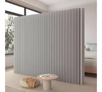 Yidlkecqey Paper partition,Portable folding paper partition,Portable paper partition,Paper folding privacy screen indoor,Paper folding retractable room divider(157.4x16.9x59in)