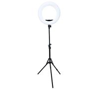 Yidoblo 18 Inch Ring Light YouTube LED TikTok Ringlight Kit Color Temperature 3200K to 5500K Makeup Ringlights with Phone Holder Remote Carry Bag Camera Cellphone Video Selfie Tripod Stand