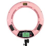 Yidoblo 18 inche Digital Display LED Ring Light Lamp with Remote Control,Dimmable 3200K-5500K Lamp Kit for Camera Smartphone Portrait Selfie Photo Video Studio Photography Continuous Lighting