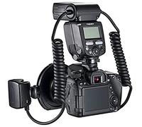 Yidoblo YN-24EX Macro Ring Flash Speedlite with 2 Flash Head 4 Adapter Rings Compatible with Canon,with MicroFiber Cloth