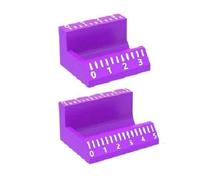 Yidueace 2pieces Vial Label Applicator - 3ml/10ml Bottle Labeling Tool, Easy & Precise Sticker Alignment Tool, For Kitchen Makeup Small Jars Oil Containers Art Home Making