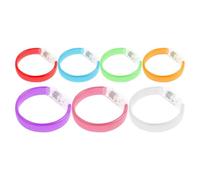 Yidueace 7 Colors Led Glow Bracelets - Led Light Up Bracelets Glow Flashing Wristbands, Vibrant Christmas Musical Carnival Festival Birthday Party Favors For Events Party Concert