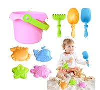 Yidueace Beach Toys Set,Kids Beach Sand Toy Set - Colorful Sandbox Castle Construction Kit With Molds, Bucket, Shovels for Children Teens Girls Boys