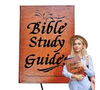 Yidueace Bible Study Guide for Beginners, Bible Study Books - Journal Summary Book Print Bible Guide, Daily Workbooks Summary Note Study Supplies for Prayer & Reading
