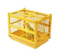 Yidueace Bird Travel Box, Transport Cage with Standing Rod for Birds, Outdoor Budgie, Transport Box, for Indoor and Outdoor Use for Parakeet Cockatiel Fink Inseparable
