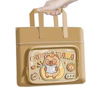 Yidueace Book Bag Tote - Animal Pencil Organizer,Portable Zippered Waterproof Tote for Book Document Notebook Stationery Daycare Travel Vacation Girls School Picnic Teenagers