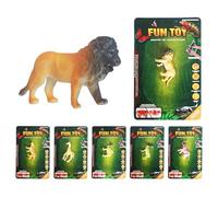 Yidueace Colour-changing water toy, 6-piece animal bath toy for the bathtub, sensory stimulation, gift ideas for birthday, pool, Christmas, girls bathtub