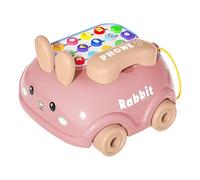 Yidueace Imagine that play phone, chatter phone toy, imagine the chatter with wheels, educational toy, bunny style, walking play game, storytelling fun