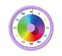Yidueace Kids Timer Visual,Silent Learning Tool,Rainbow Disk Small Visual Timer | for Home School Classrooms Bedrooms Libraries Desk Gyms Working Exercising Studying Cooking Playing Meetings