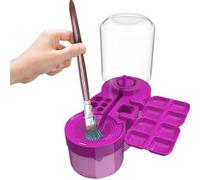 Yidueace Paint Brush Cleaner,Watercolor Brush Cleaning Rinser with Paint Tray - Water Cycle Cleaning Tools for Drawing Studio Travel Home Craft Art Class Oil Students Teachers Painters Beginners