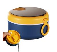 Yidueace Pasta Bowls - Leak-proof Container Microwave Safe | 900 ml Soup Noodle Container with Lid | For Home Office Travel School Work Study Lunch Dinner Snack Students
