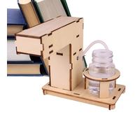 Yidueace Sensor Soap Dispenser - Sensor No Touch Soap Dispenser,Handmade Wood Science Production Toy Material Package for School Projects Living Room Kitchen Shower Kid