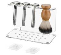 Yidueace Shaving Brush Holder - Razor Holder for Men | Space-Saving Storage for the Family