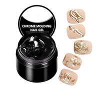 Yidueace Solid Gel for Nails - LED/UV 3D Nail Modeling Glue,7ml Non-Sticky Fingernail Builder Glue, Manicure Supplies for Home Indoor School Business Trip