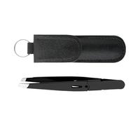 Yidueace Tweezers for Eyebrows - Stainless Steel Eyebrow Grooming Tweezers,Brow Shaping Slanted Puller | for Beauty Plucking Grooming Brow Lash Face Purse Travel Women Men