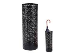 Yidueace Umbrella Storage Bin, 42X15 CM, Metal Round Umbrella Bucket, Umbrellas Holder For Long Handle Umbrellas, For Porch, Doorway, Entrance, Home, Offices, Hotel