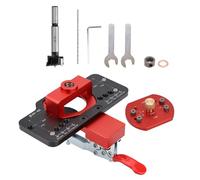 Yidueace Wood Working Tools | Adjustable Precise Woodworking Hole Drilling Aid | Hole Drilling Hardware Jigs | for Workshops Garage Carpenter Furniture Repair Professional Projects