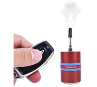 Yiduomile Metal Smoke Machine,mini smoke machine for Photography, Parties, and Atmosphere Creation - Durable and Portable Fog Generator (red metal)