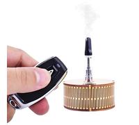 Yiduomile Mini Portable Smoke Machine for Photography Scenes, Portable Fog Effect Device with Remote Control, Great for Magic, Cosplay and Special Effects (Orbicular)