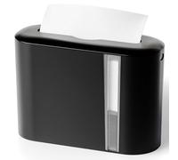 Yieach Touchless Paper Towel Dispenser for Countertop,Home,Bathroom and Kitchen,Black Commercial Multifold Paper Towel Dispenser for Z-fold,Folded,Trifold,Napkin,C fold,Tri Fold Hand Towels Holder