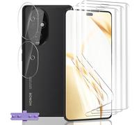 Yieehhow Honor 200 Pro Screen Protector, [3 Pieces] HD Soft TPU Film and [2 Pieces] Tempered Glass Film Camera, Flexible Screen Protector for Honor 200 Pro