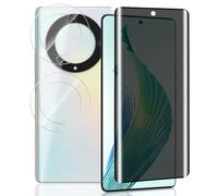 Yieehhow Privacy Screen Protector for Honor Magic 5 Lite Tempered Glass, [Pack of 2] Camera Protection Tempered Glass and [1 Piece] 9H Anti-Spy Protective Glass, Bubble-Free Tempered Glass Film for