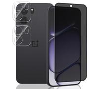 Yieehhow Privacy Screen Protector for OnePlus Nord CE 6 Tempered Glass, [1 Piece] 9H Hardness Anti-Spy Protective Glass and [Pack of 2] Camera Protection Tempered Glass Screen Protector for OnePlus