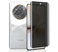 Yieehhow Privacy Screen Protector for Realme 14 Pro Tempered Glass, [Pack of 2] Camera Protection Tempered Glass and [1 Piece] 9H Hardness Anti-Spy Protective Glass, Bubble-Free Tempered Glass Film