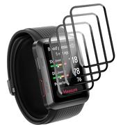 Yieehhow Screen Protector for Huawei Watch D2 Tempered Glass [Pack of 4], PMMA Composite Screen Protector, HD Transparent/Anti-Scratch, 3D Curved Screen Protector for Huawei Watch D2