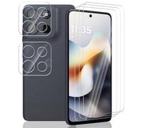 Yieehhow Screen Protector for Motorola Moto G56 5G Tempered Glass, [3 Pieces] 9H Hardness Tempered Glass Film and [2 Pieces] Camera Film, HD Screen Protector for Moto G56 5G
