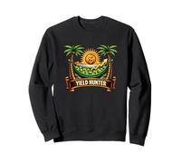 Yield Hunter Funny Stock Market Dividend Investor Gear Sweatshirt
