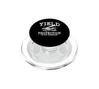 Yield Protection Is My Mission Crop Duster Pilot Farming PopSockets PopGrip for MagSafe