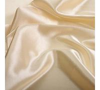 Yiemoge Satin Photography Background Silk, Glossy Fabric Cloth Backdrops for Goods, Crafts, Jewelry, Cosmetics, Food Photoshoot and Flat Lay (Beige, 3.3×2.5ft/100×75cm)