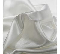 Yiemoge Satin Photography Background Silk, Glossy Fabric Cloth Backdrops for Goods, Crafts, Jewelry, Cosmetics, Food Photoshoot and Flat Lay (White, 3.3×2.5ft/100×75cm)
