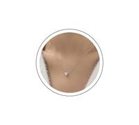 Yienate Heart Crystal Necklace Choker Chain Gold Cubic Zirconia Heart Necklace Cute Tiny Rhinestone Heart Pendant Choker Necklaces Minimalist Jewelry for Women and Girls
