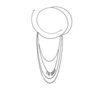 Yienate Multi Row Leaf Necklace Choker Shoulder Chain Silver Leaf Pendant Arm Chain Unique Layered Leaf Shoulder Necklace Chain Sexy Harness Body Chain Jewelry Accessories for Women Girls