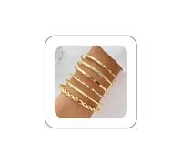 YienDoo 6Pcs Boho Gold Bangle Bracelets Set Indian Bollywood Multiple Bangles Punk Chunky Layered Stacking Textured Bracelets Vintage Ethnic Wedding Outfit Bracelets Jewelry for Women