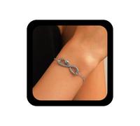YienDoo Snake Bracele Vintage Silver Snakes Infinity Love Bracelet Statement Serpent Hand Chain Punk Snake Chain Bracelets Infinity Endless Love Symbol Serpent Friendship Bracelets Jewelry for Women