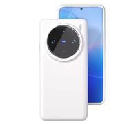 Yienning Case for Vivo X300 Ultra, Premium Liquid Silicone Shockproof Phone Case Thin Slim Grip Soft Smooth Rubber Gel Simple Cover [Upgraded Camera Protection] White