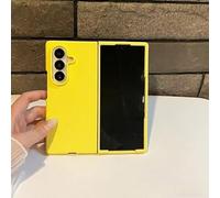 Yienning for Samsung Galaxy Z Fold 7 Phone Case Liquid Silicone, Soft Gel Rubber Shockproof Phone Protective Cover, Upgraded Camera Protection and Microfiber Lining for Galaxy Z Fold 7 Yellow