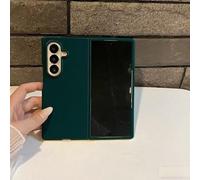 Yienning for Samsung Galaxy Z Fold 7 Phone Case Liquid Silicone, Soft Gel Rubber Shockproof Phone Protective Cover, Upgraded Camera Protection and Microfiber Lining for Galaxy Z Fold 7 Army Green