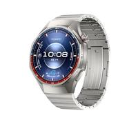 Yienning Titanium Metal Band for HUAWEI WATCH GT 6（46mm）, Solid Metal Business Replacement Strap Wristband Accessory Compatible with HUAWEI WATCH GT 6（46mm）(Only Band,Watch Not Include), Silver, for