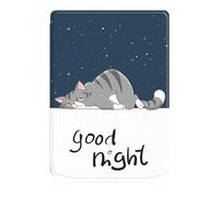 Yiernuo Case for Pocketbook Verse PB629 / Verse Pro PB634 6 Inch e-Book Reader, Slim Protective Case with Auto Sleep/Wake, Lazy Cat