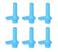 Yieyosd Compatible with Zak Replacement Bite Valve,6 Pack Silicone Replacement Bite Valve for Zak Designs Kelso 15oz Water Bottles,BPA-Free,Reusable Straw Valves.(Blue)