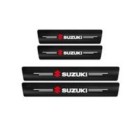 YIFANFENGSHUN 4 Pcs Car Door Sill Protector for Suzuki SX4 S-Cross SCross 2014-2019 2020 2021 2022, Sill Protectors Strips Welcome Pedal Decor Kick Plate Cover Sticker Styling Accessories