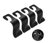 YIFANFENGSHUN 4 Pcs Car Seat Headrest Hook for Citr-oen C8 C6 C5 C4L C4 C3 C2 C1, Storage Organiser Hooks Back Storage Hooks Inside Hangers Seat Headrest Hangers Car Accessories