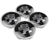 YIFANFENGSHUN 4Pcs Car Hub Centre Caps for Peugeot e-Traveller 2021, Wheel Hub Cover Wheel Replacement Cover Waterproof Wear Resistant Center Cap Auto Styling Accessories,65MM
