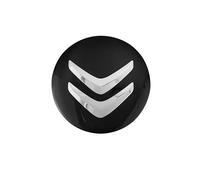 YIFANFENGSHUN 4PCS Car wheel center sticker for Citroen C8 DS3 C6 C3 Vts C4 Saxo C4L C5 C2 C1 56mm, Waterproof DustProof Wheel Decoration Cover Wheel Center with Car Logo Emblem Sticker,B